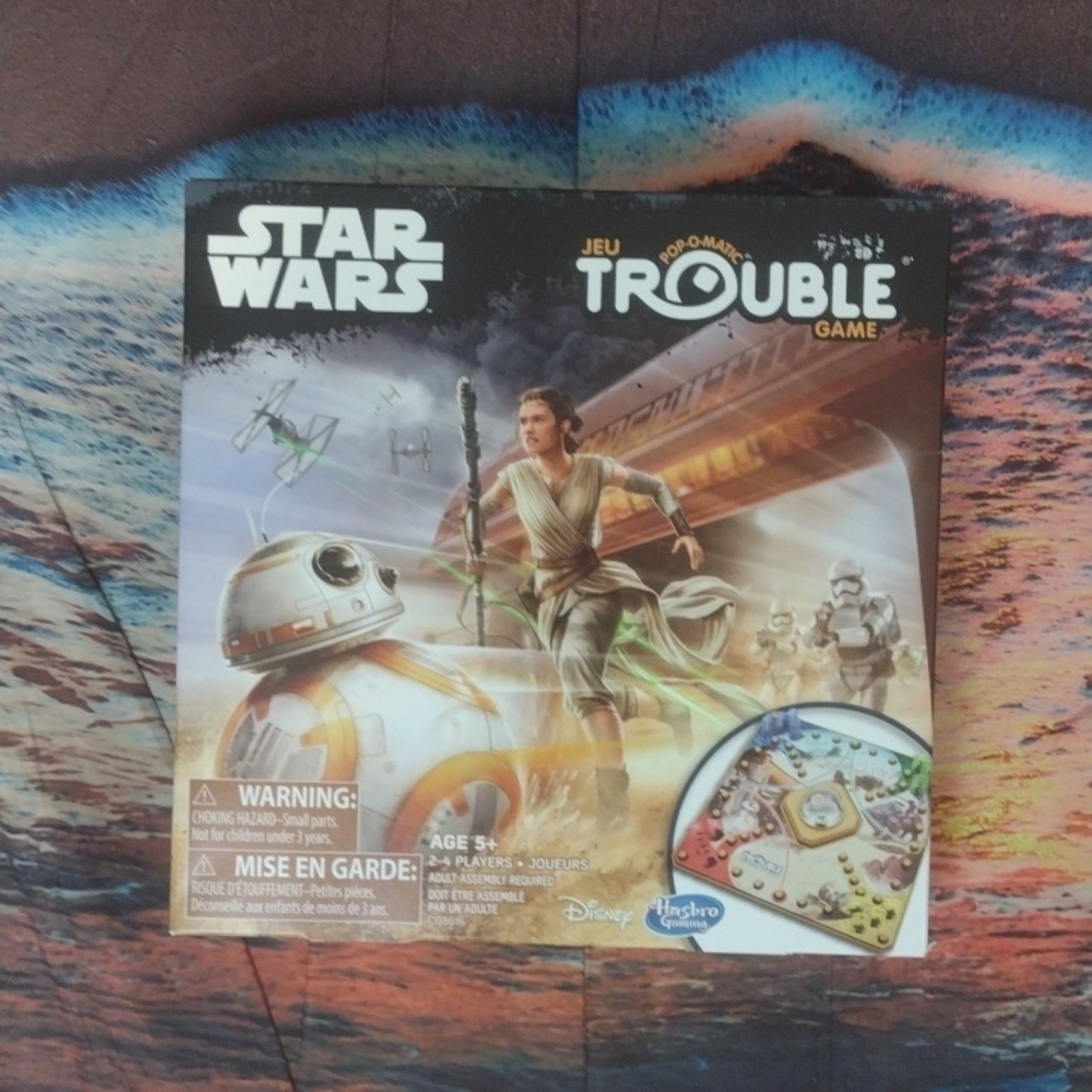 Hasbro Disney star wars trouble game